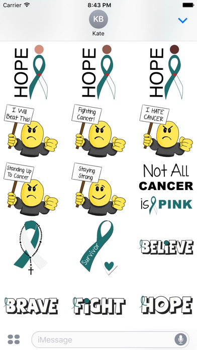 Cervical Cancer Stickers screenshot 3