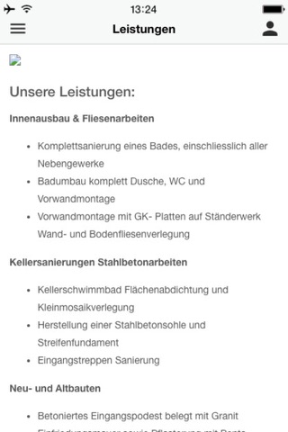 Baugeschäft GmbH A. Wrede screenshot 3