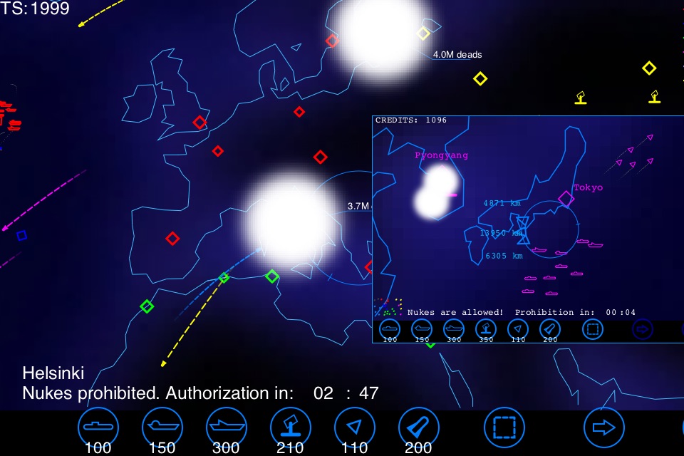 Radzone : the Nuclear Wargame screenshot 4