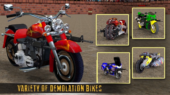 Real Demolition Derby Bike Racing & Crash Stunts(圖2)-速報App