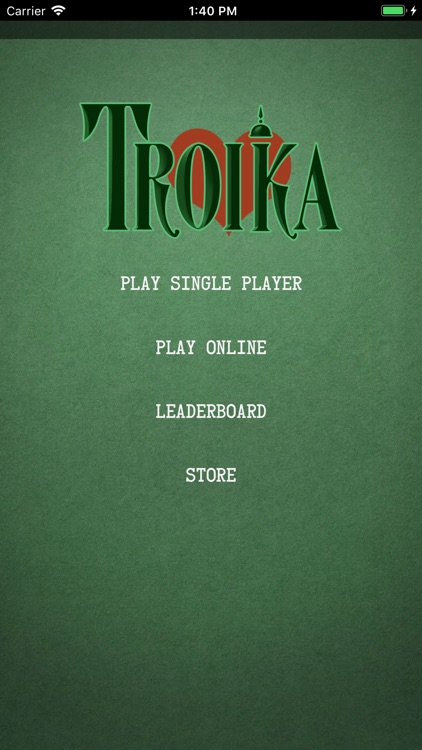 Troika: The Card Game