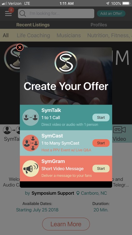 Symposium - Social Live Video