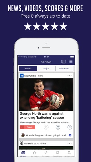 Rugby News & Live Scores