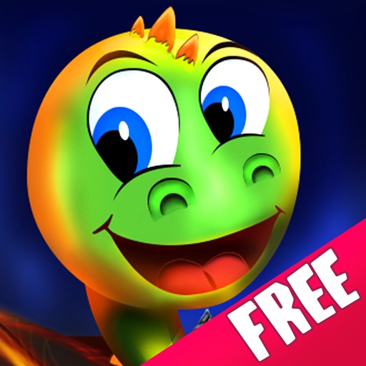 Rocking Surf Dinosaur : The Fire Lava River Prehistoric Journey - Free iOS App
