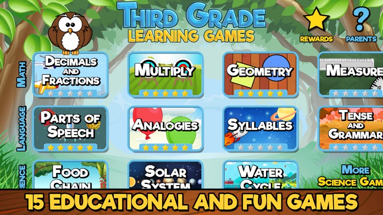 Third Grade Learning Games SE screenshot-0