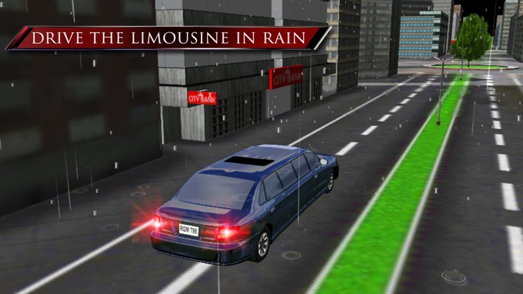Limousine Taxi - City Drive screenshot-3