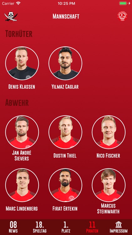 NTSV Strand 08 - offiziell App