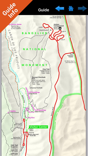 Bandelier National Monument - GPS Map Navigator(圖2)-速報App