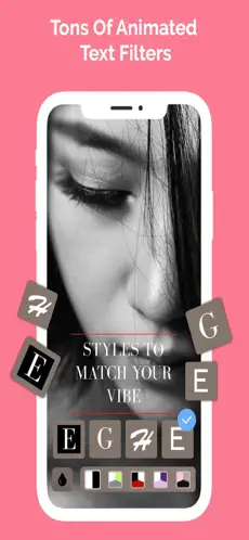 Immagine 2 HT Add Animate-d Word-s To Gif iphone