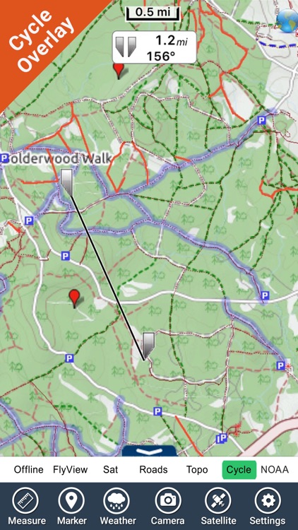New Forest National Park - GPS Map Navigator