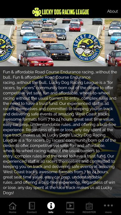 Lucky Dog Racing League