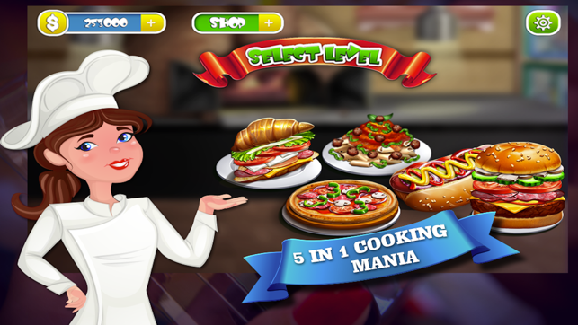 5 in 1 Cooking Game : Papa's Restaurant(圖2)-速報App