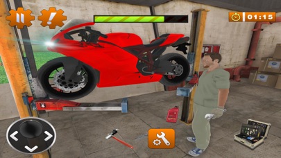 Motorcycle Repair Workshop 3D screenshot 2