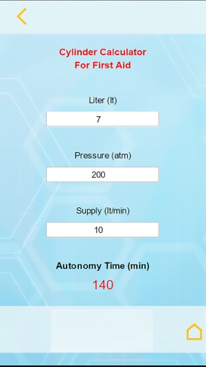 Oxygen Cylinder Autonomy Calc(圖2)-速報App