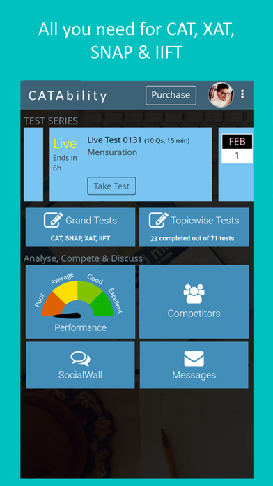 How to cancel & delete CATAbility - CAT/XAT/SNAP/IIFT from iphone & ipad 1