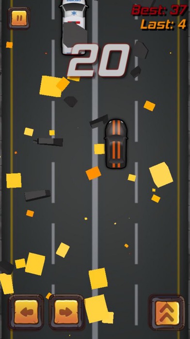 2D Infinite Car Racing 1.0 IOS -