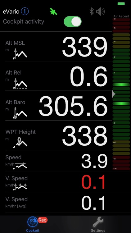 eVario - Variometer Paraglider screenshot-0
