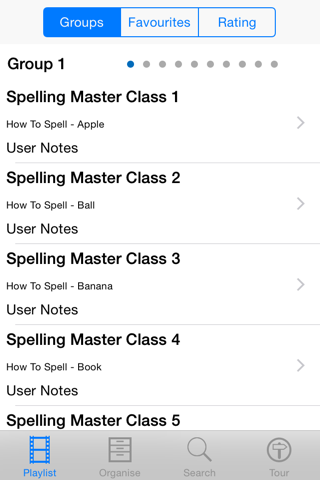 Spelling Master Class screenshot 2