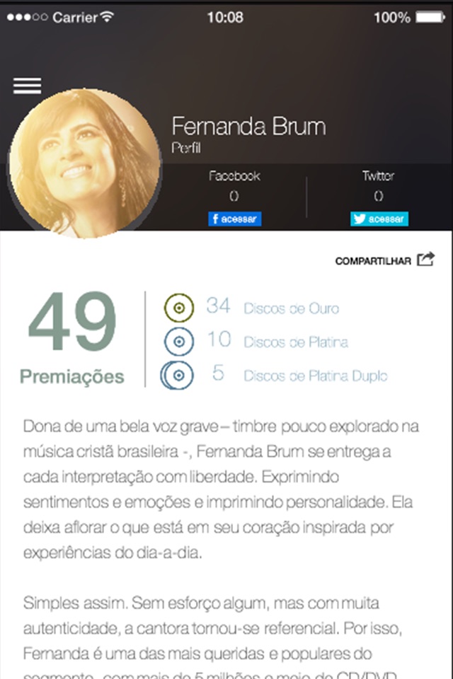 Fernanda Brum - Oficial screenshot 3