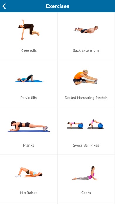 Lower Back Pain Exercises screenshot 2