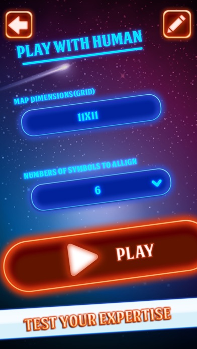 Tic Tac Toe Glow Game screenshot 2