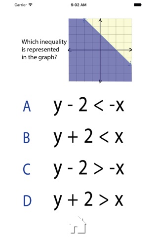 Algebra -1 Test Prep Pro screenshot 2