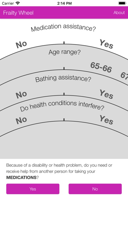 Frailty Wheel