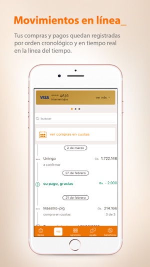 Itaú Tarjetas Paraguay(圖2)-速報App