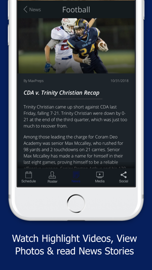 Coram Deo Sports(圖4)-速報App