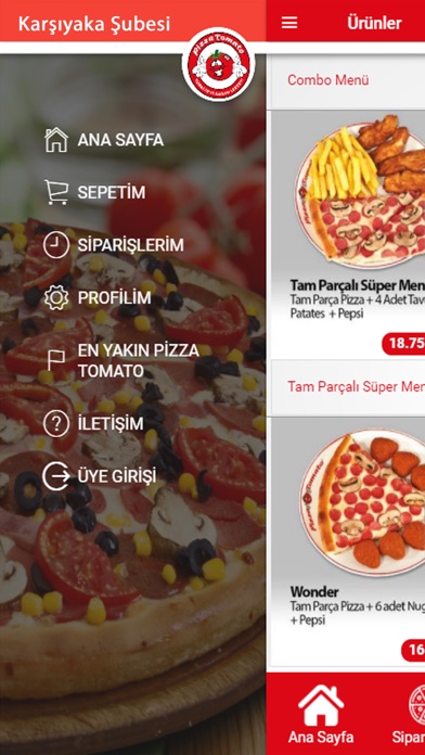 Pizza Tomato Türkiye screenshot 2