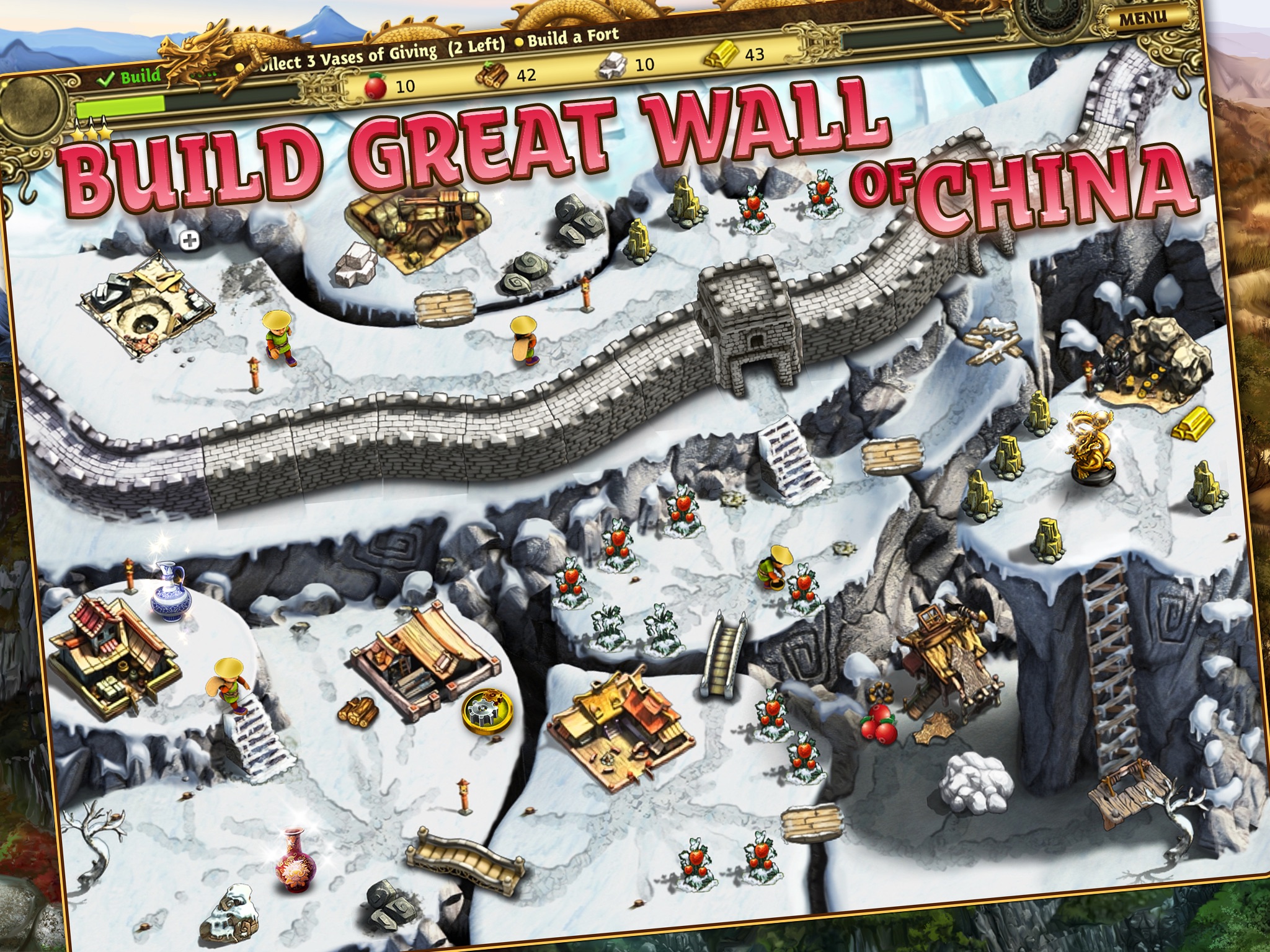 Building the China Wall HD screenshot 2