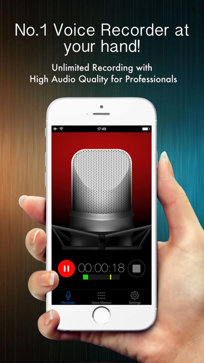 Voice Recorder HD-Audio Recording,Playback,Sharing