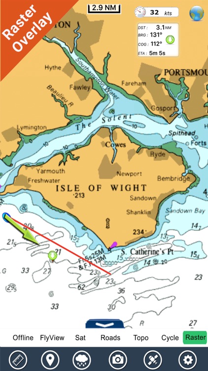 UK Ireland Nautical Charts GPS