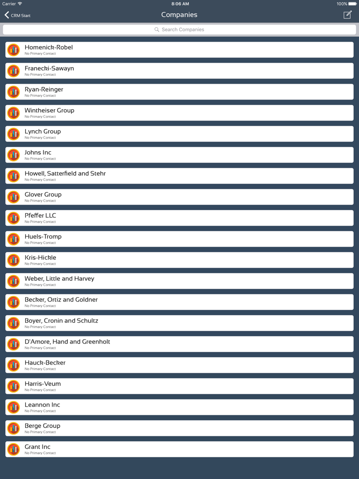 CRM Start by Trivaeo