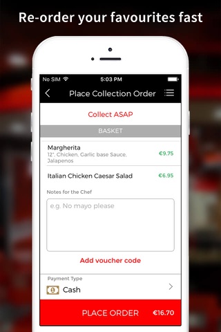 Pizza Napoli Takeaway App screenshot 3