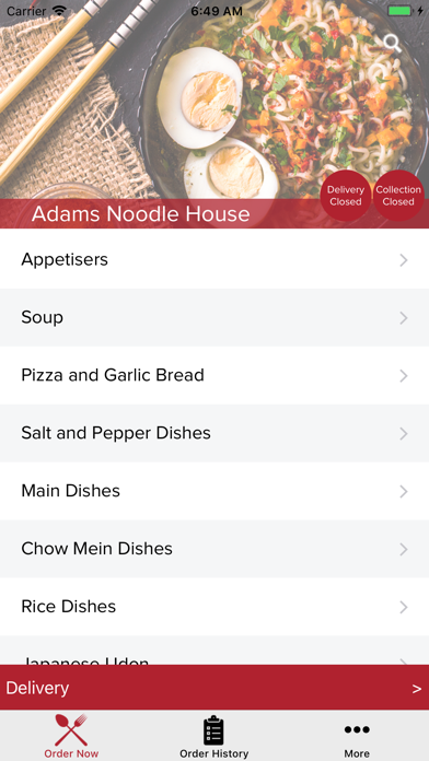 How to cancel & delete Adams Noodle House from iphone & ipad 2