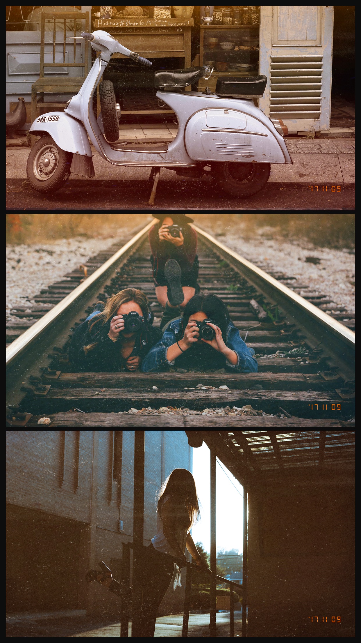 Screenshot do app Goodak - analog retro film cam