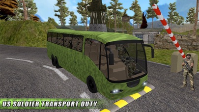 Military Transporter Bus Sim screenshot 3