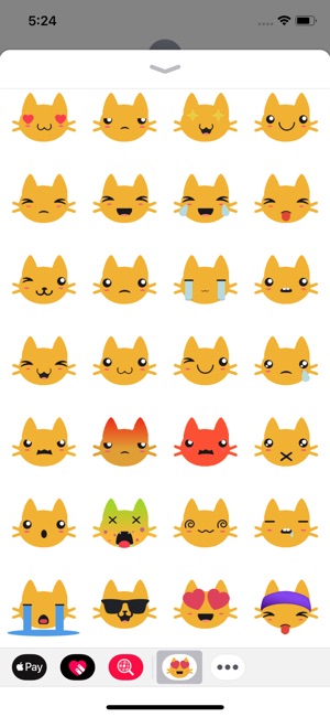 Kitty Emoji Stickers(圖1)-速報App