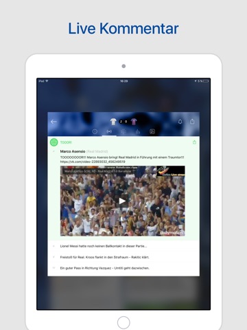 Real Live – soccer app screenshot 2