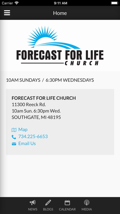 FORECAST FOR LIFE CHURCH