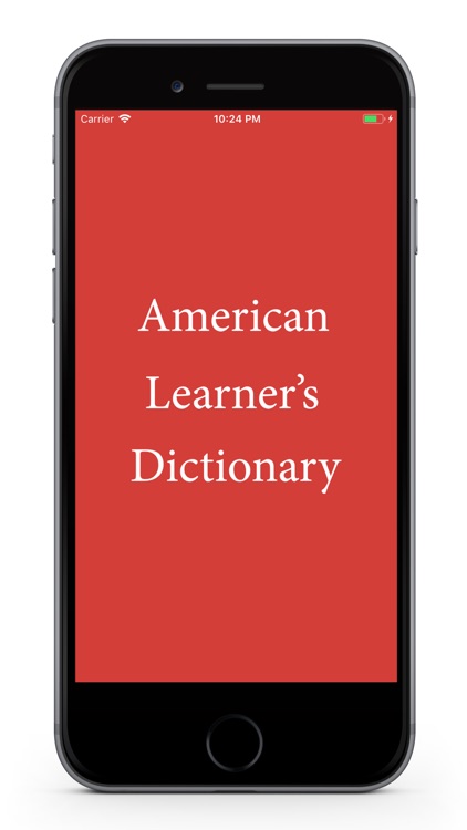 American Learner's Dictionary