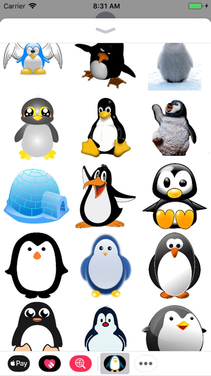 Penguin Stickers - Sid Y
