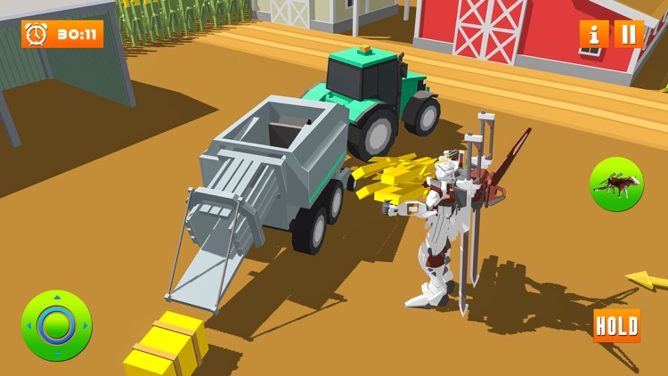 Farm Village Robot Transform