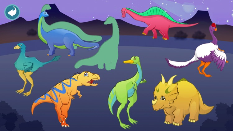 Dinosaur Puzzle Dino Game Kids