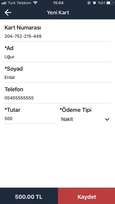 e-cüzdan screenshot 3