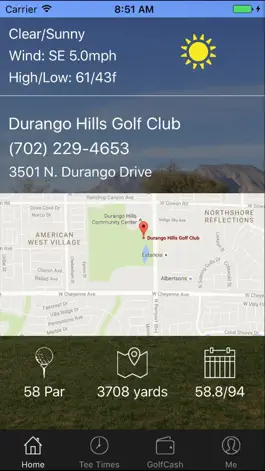 Game screenshot Durango Hills Golf Tee Times hack