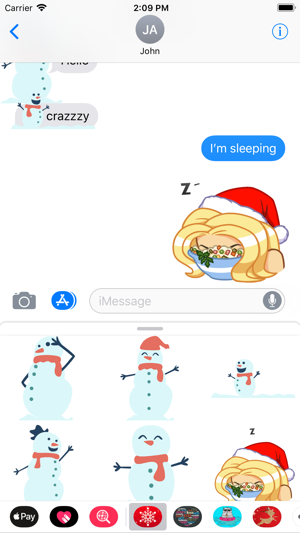 Christmas & New Year Stickers.