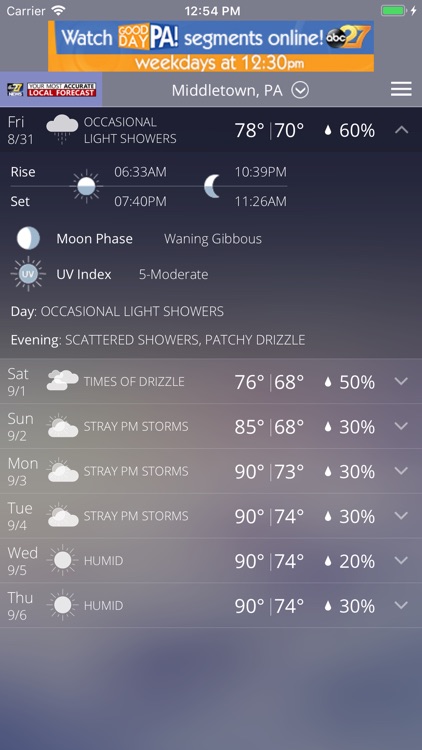 abc27 Weather screenshot-3