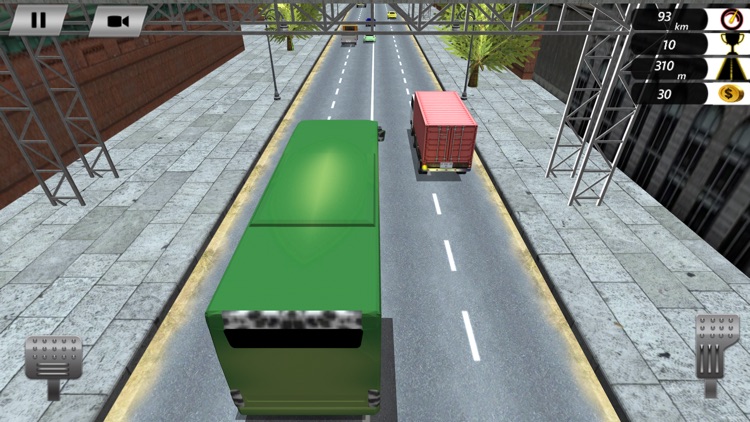 Highway Traffic Bus Racer 3D screenshot-3